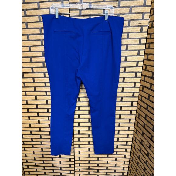 INC International Concepts Pants - INC International Concepts‎ Blue Ponte Knit Pull On Pants Size 16
